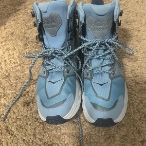 Hoka Anacapa Blue Hiking Boots
